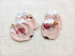 SARUNG TANGAN DAN KAKI KPS5001 ANIMAL SERIES RIB / SARUNG TANGAN DAN KAKI BAYI NEW BORN RIB