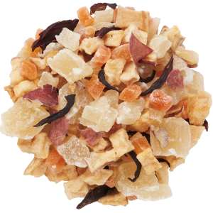 ชาผลไม้อบแห้ง 100g (Fruit Tea Flavor) กินได้ ดื่มได้ ไม่มีคาเฟอีน สำหรับเด็ก ผู้ใหญ่ คาเฟ่ สปา