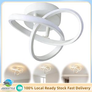 Jocestyle Acrylic Trefoil Led Ceiling Light Dimmable Corridor Light for Bedroom Kitchen