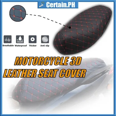 Motorcycle Leather Seat Cover Anti scrape Sunscreen Insulating Universal Waterproof Seat Cover