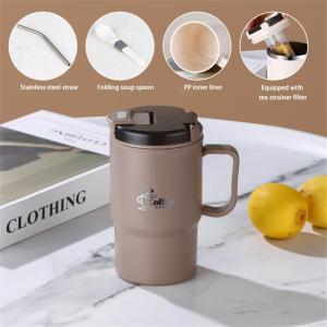 VIVOLILV 2-3 Days Delivery🚚304 Stainless Steel Vacuum cup Double-layer insulated Mugs 600ml office mug coffee milk cup Home drinking cup gift
