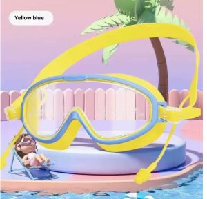 Large Frame Swimming Goggles For Adults High Quality Antifog Swim Glasses Waterproof Hd Swim Eyewear