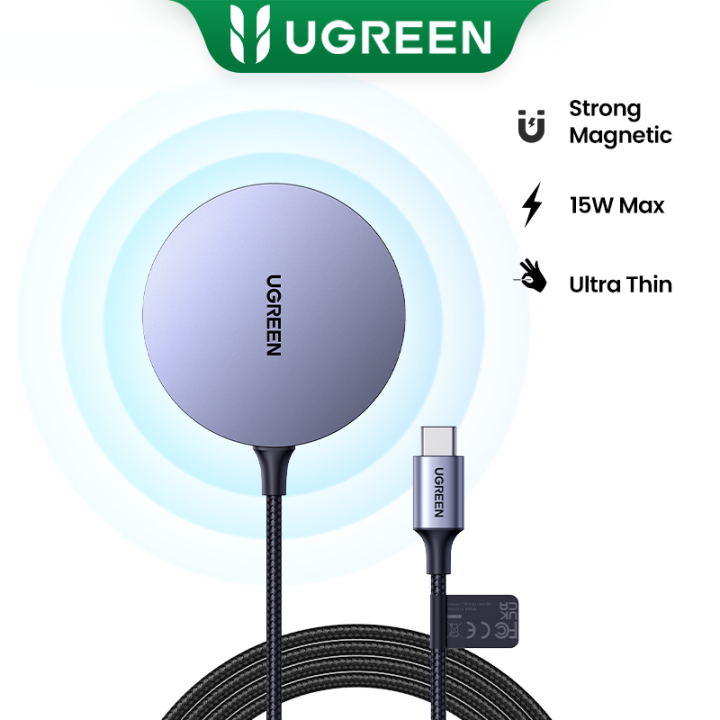 UGREEN Magsafe Magnetic Wireless Charger 7.5W for iphone 15 pro max 14 pro max iPhone 12 pro max 13 pro max Series Phone Charger Magnet Induction Charger For iPhone Wireless Charging Pad