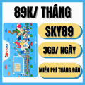 ( SIÊU DATA ) Sim Mobifone MIỄN PHÍ Tháng Đầu Sử Dụng Data Tốc Độ Cao Tới 4GB/Ngày, Miễn Phí Nghe Gọi Sky69 / Sky79 / Sky89 / Sky99 | FREESHIP - CHƯA KÍCH HOẠT. 