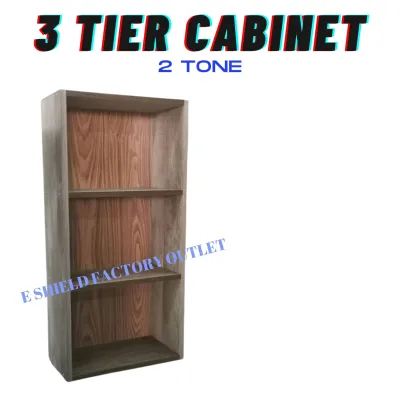 4 Tier Book Shelf Storage Rack Multi-Purpose Organizer Filing Cabinet Rack Rak Pelbagai Kegunaan Rak Buku Rak Fail