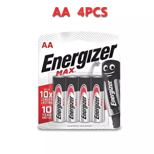 Energizer MAX AA/AAA 1.5V Alkaline battery (4PCS/pack) for Watch Flashlight Camera Clock