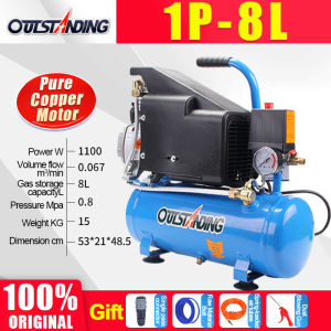 DEKES Copper wire 8L/30L air compressor silent air compressor multifunctional industrial high-pressure air pump