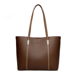 Fashionable Simple Elegant Versatile Retro Large Capacity Womens Shoulder Bag