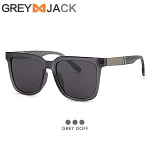 Grey Jack Kacamata Hitam Sunglasses Polarized Anti UV Anti Silau model kotak TR90 Pria dan Wanita fashion SA 7443