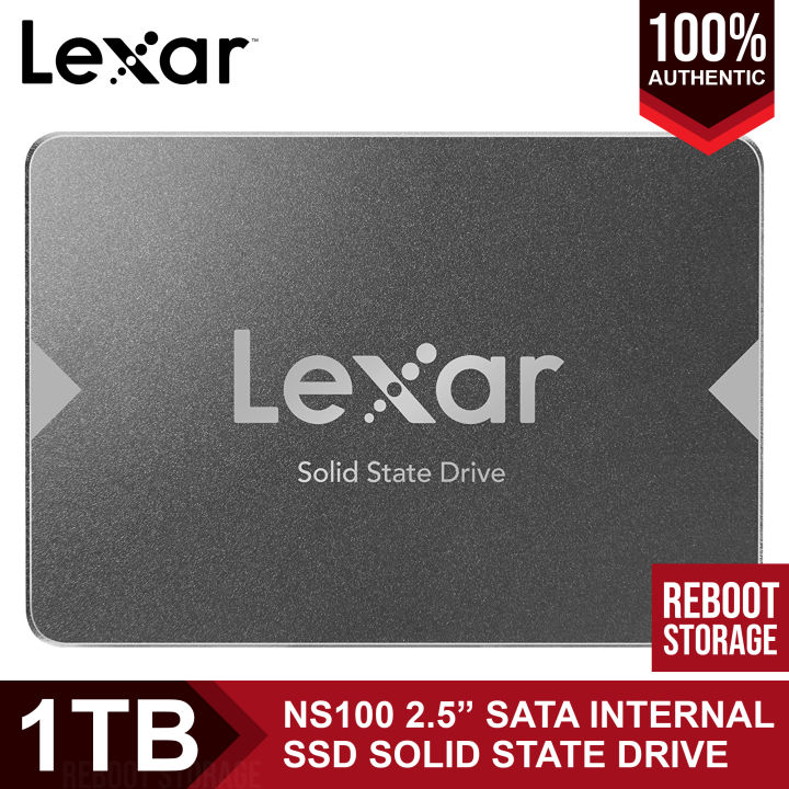 Lexar NS100 1TB SATA 6GB/s 2.5 Internal SSD Solid State Drive