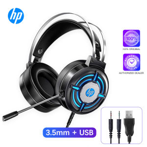 HP H360G 7.1 Ảo Surround Tai nghe chơi game Chơi Game Tai nghe có mic RGB đèn LED Da Thân Thiện 50Mm Loa Over-Ear-Tai Nghe Cho PC Mac máy tính xách tay Máy Tính Điện Thoại