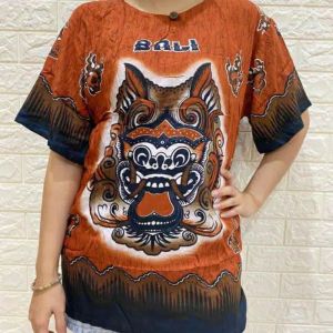 Kaos terlaris 2023 baju barong bali | Baju Santai | Baju Pantai / baju kaos pria / kaos santai