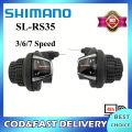 SHIMANO Shifter 7 Speed SL-RS35 6 Speed / 7 Speed Grip Twist Bike Shifter Lever. 