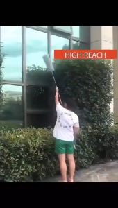 280cm Adjustable Telescopic Bending Duster Feather duster long pole microfiber Microfiber Duster PAZU