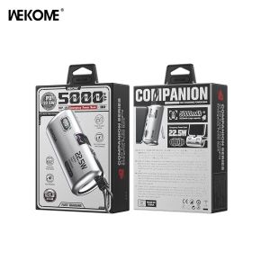 2025 Ultra-Fast Charging Mini Power Bank 5000/10000mAh 22.5W Type-C Capsule Charger for All iPhone and Android Devices