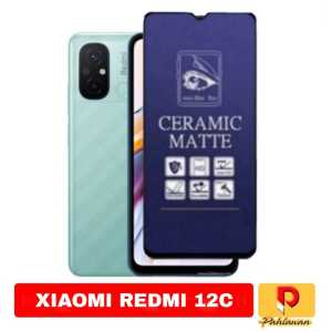 TEMPERED GLASS MATTE CERAMIC ANTI BLUE FOR XIAOMI REDMI 12 2023 / REDMI 12C REDMI 10C MATTE CERAMIC ANTI PECAH