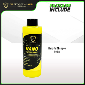 【CP CAR Detailer】Nano Car Shampoo Wash & Wax – 2in1 Shine Booster | Coating-Safe | pH Balanced Car Shampoo