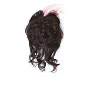 STARGOODS คลื่นข้าวโพดคลื่น วิกผมสังเคราะห์ คลิปใน ม้วนขนแกะ แพทช์ผมด้านบน แฟชั่นแฟชั่นแฟชั่น ธรรมชาติตามธรรมชาติ ผมหยิกสั้น ผมขาวคลุม