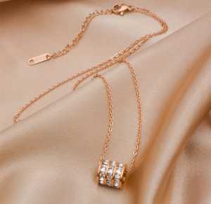 Kalung Wanita Aesthetic Korea / Kalung Wanita Titanium / Kalung Wanita Anti Karat Dan Tidak Luntur / Kalung Wanita Terbaru / KAlung Wanita Lapis Emas 24K