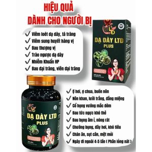 (2 mẫu cũ và mới) Dạ dày LTD Plus Dạ dày đại tràng LTD L.T.D Lò Thị Dịu phân phối chính hãng