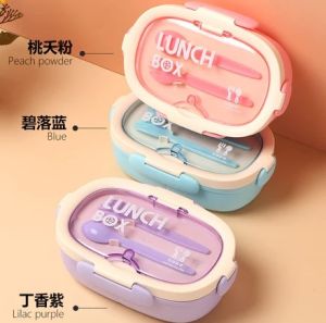 Lunch Box Anak 392 Lunch Bekal Makanan Anti Tumpah Kapasitas 850ml Bpa Free 392 DAIMURA STORE