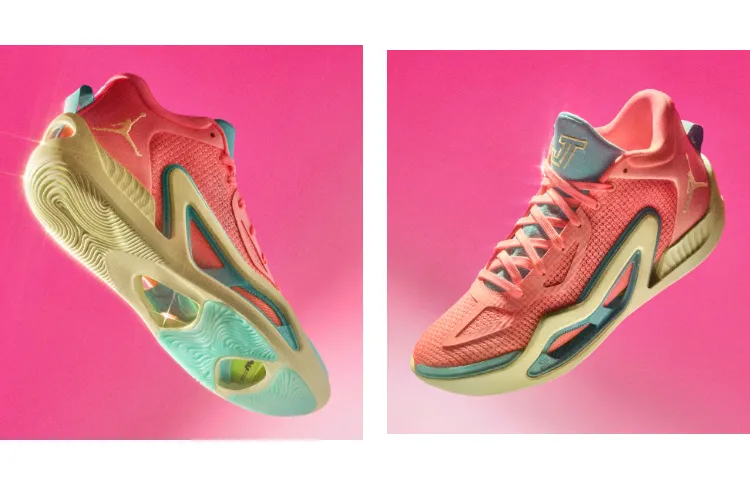 Pink lemonade basketball outlet shoes