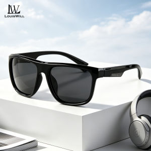 LouisWill Sunglasses Fashion Sunglasses Polarized Sunglasses Men Driving Sunglasses UV400 Clear Vision Sunglasses Color Change Sunglasses Cycling Riding Running Fishing Sunglasses for Men