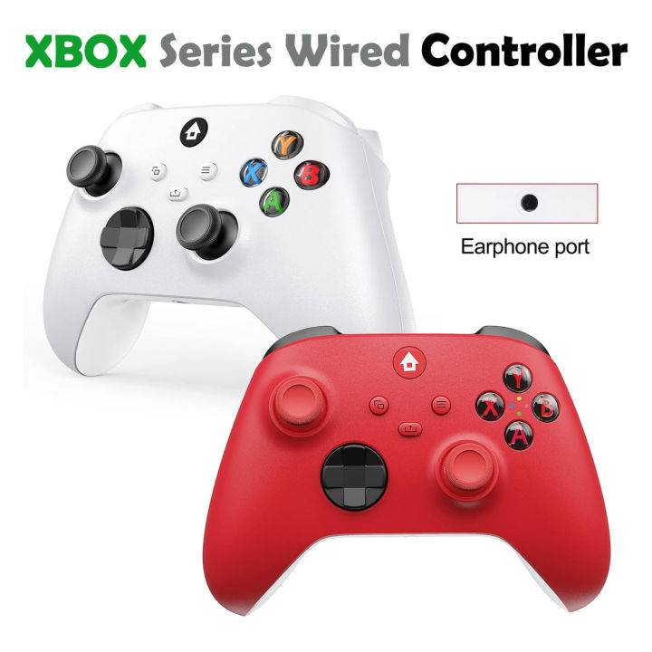 XBOX Series Wired Controller with 6Axis Gyro Sensor & Dual Monitor
