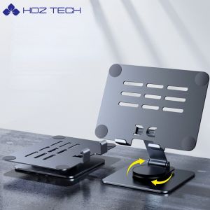 Inovagen Giá để điện thoại giá đỡ máy tính bảng 360 ° xoay chiều cao nhôm có thể gập lại bàn có thể điều chỉnh chủ chân bàn chủ cho máy tính bảng/điện thoại từ 4.7 đến 12.9