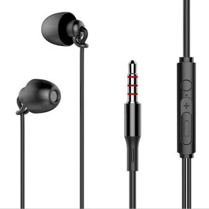 Hot Sale ASMR Earphone Hifi Headset Noise-Cancel Sleeping Earbud Soft Silicone Headset TPE Wire No Ear Pressure Earbuds For Xiaomi Huawei
