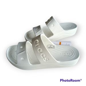 CROCS Women Baya Platform Sandal รองเท้าแตะผู้หญิง CROCS สินค้าพร้อมจัดส่งจากไทย อัปเปอร์แบบสองสายเพื่อเสริมความสบาย