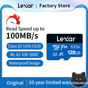 🎊Hàng Chính Hãng + Miễn Phí Vận Chuyển + COD🎊Thẻ Sd Lexar Chính Hãng Thẻ Nhớ Micro SD 633X THẺ Flash 128GB 256GB 64GB 32GB 512GB SDXC 4K Class 10 Cho Camera Ô Tô/Điện Thoại