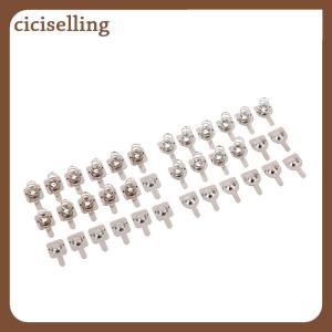 [ciciselling] 10pair/ 9x9mm Replacement Metal Batteries Spring Contact Plate For AAA