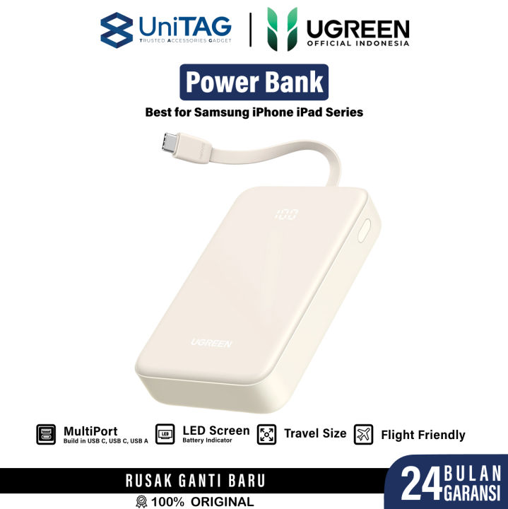 UGREEN Powerbank Fast Charging 20000mAh iPhone Samsung iPad Pro