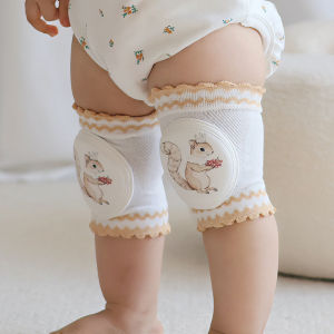 Aoduoyaya Baby Breathable Knee Pads Crawling Protective Gear Essential for Toddlers Cute Animal Prints