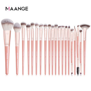 MAANGE 20Pcs Makeup Brush Set Combination Foundation Powder Face Eyeshadow Blending Make-up Tools Brushes