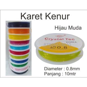 Tali Senar Crystal Tali Kenur Elastis Tec Bening Tali Senar Elastis Tali Membuat Gelang Dan Kalung