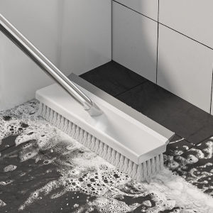 Cây Chổi Lau Sàn Nhà Vệ Sinh Cán Dài 107cm Đa Năng Chổi Chà Nhà Tắm Thanh Gạt Sàn Ướt Nhanh Khô Ráo