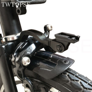 TWTOPSE Bike CATEYE Light holder Mount For Brompton Folding Bike 3SIXTY Pikes Fit CATEYE Light VOLT200 300 400 800 AMPP400 500 800 1100 Sport Camera Gopro