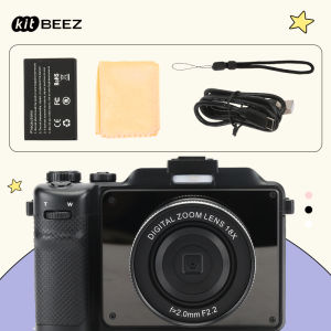 KP-3 Wifi Digital Camera 18X Zoom 4K HD Shooting Micro Single Camera 64MP DSLR Camera 1450mAh for Vlogging Beginner