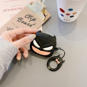 Case Airpods Gen 1/2 Gen 3 Pro Inpods 12 i12 3D Karakter Superhero Case Airpods Marvel DC Captain America Batman Spiderman Ironman Venom Case Airpods Starwars Baby Yoda Stormtrooper Case Airpods Keren