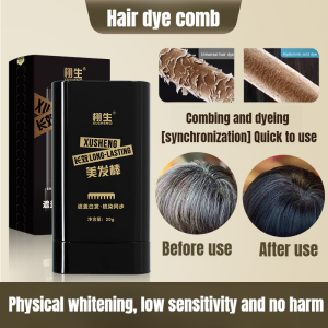 Waterproof And Sweat-Proof Hair Dye Comb One-Time Fast Dyeing Hair Stick Covering White Hair Hair Color Brush