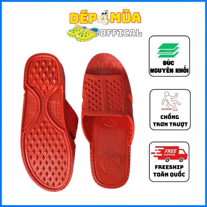 Dép Tổ Ong Nhiều Màu Mềm Dẻo Dễ Mang Chống Trơn Trượt - Dép Đi Trong ...