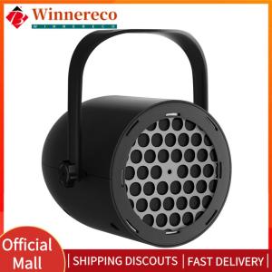 【winnereco】LED Snowfall Lights Rotating Snow Lamp Christmas Snowflake Projection Lights for Indoor Outdoor Christmas Decoration