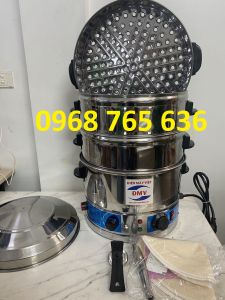 Nồi hấp khoai làm khoai dẻo size 52cm chạy bằng điện - inox cao cấp