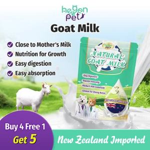 Buy 4 Free 1 Hegen Pet Natural Goats Milk For Supplement Appetite Booster For Dogs Puppy Kitten Cats