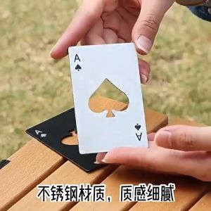 Ace of Spades Bottle Opener Card Personalized Gifts Portable Beer Bottle Openers COD