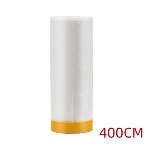 Portable Protect Cover Plastic Film Furniture Masking Film Barrier Floor Covering Cloth Paint Block Overspray Protective Sheeting