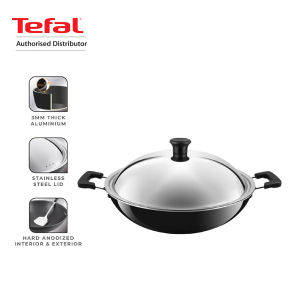 Tefal Asian Specialty Range Chinese Wok With Lid 36cm/40cm