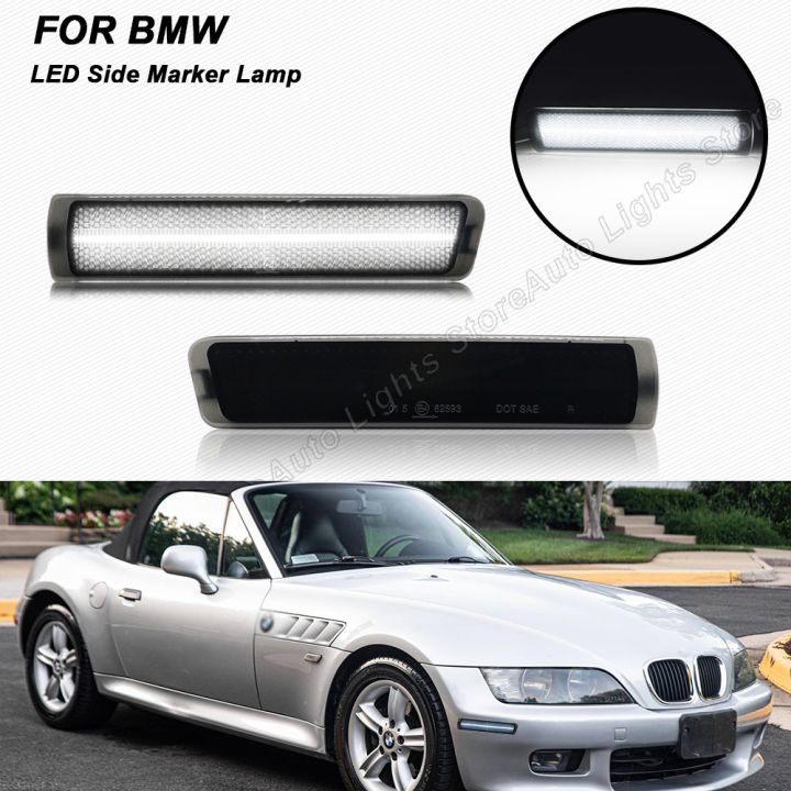 Front Side Marker LED Lights For BMW Z3 M Roadster Coupe 19972002